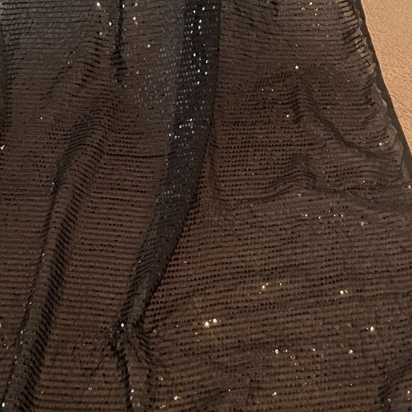 Black sequin saree - Picture 5 of 12